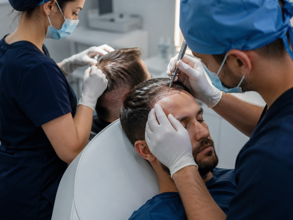 Haartransplantationszentrum auf der anatolischen Seite