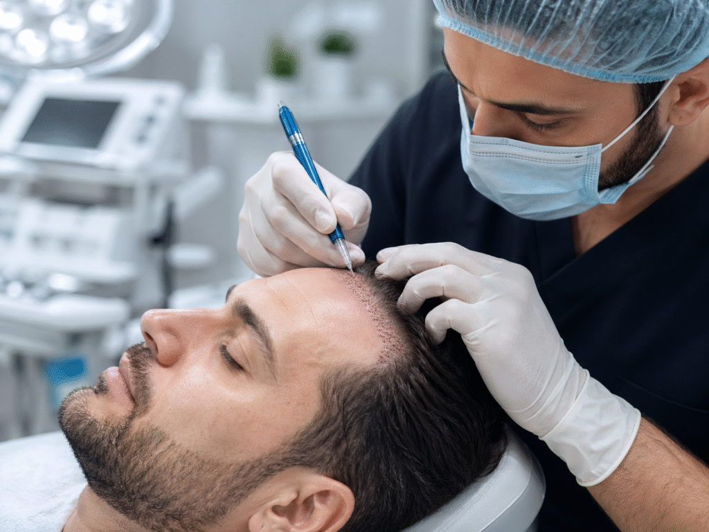 Kosten einer 7000-Grafts-Haartransplantation